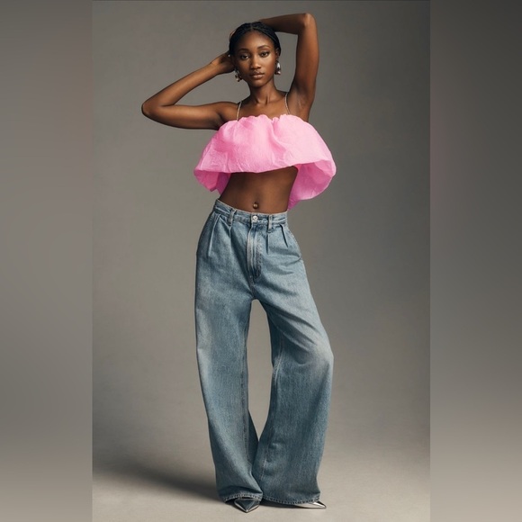 Anthropologie Tops - NWT Maeve Diamond-Strap Crop Top